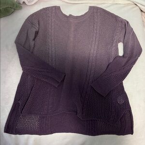 American Eagle  Purple Sweater